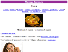 Tablet Screenshot of massage-tantra.ca